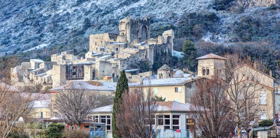 Cruas ( 07 ) Sous la neige